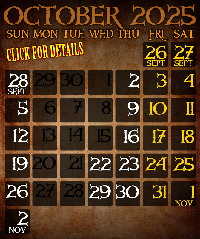 Dates & Hours of Operation